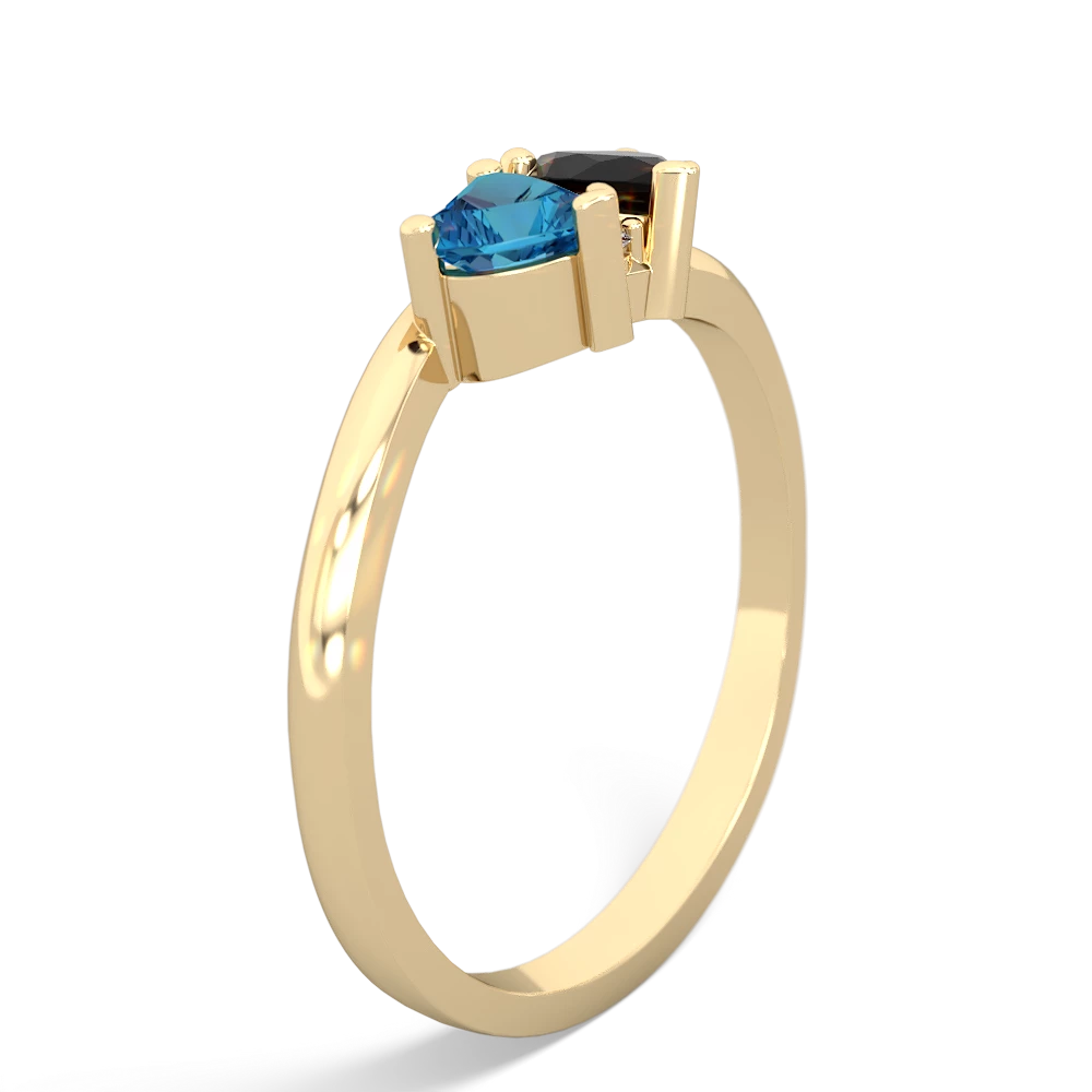 London Topaz Sweethearts 14K Yellow Gold ring R5260