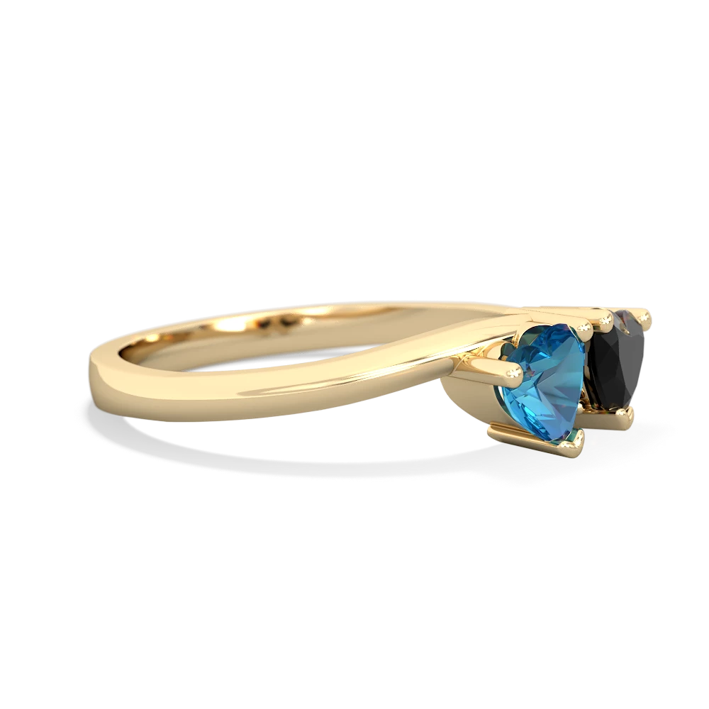 London Topaz Sweethearts 14K Yellow Gold ring R5260