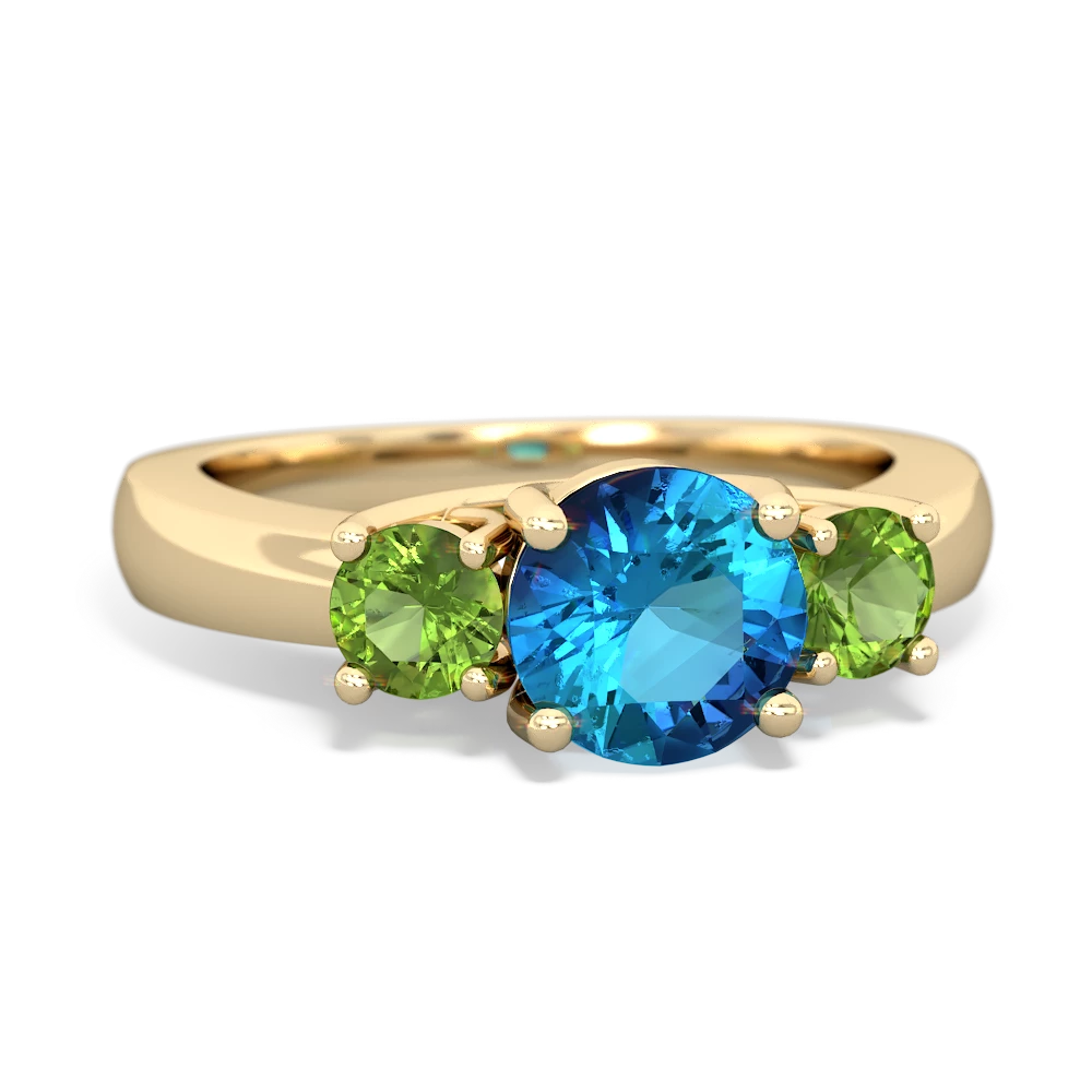 Peridot and yellow topaz ring sale