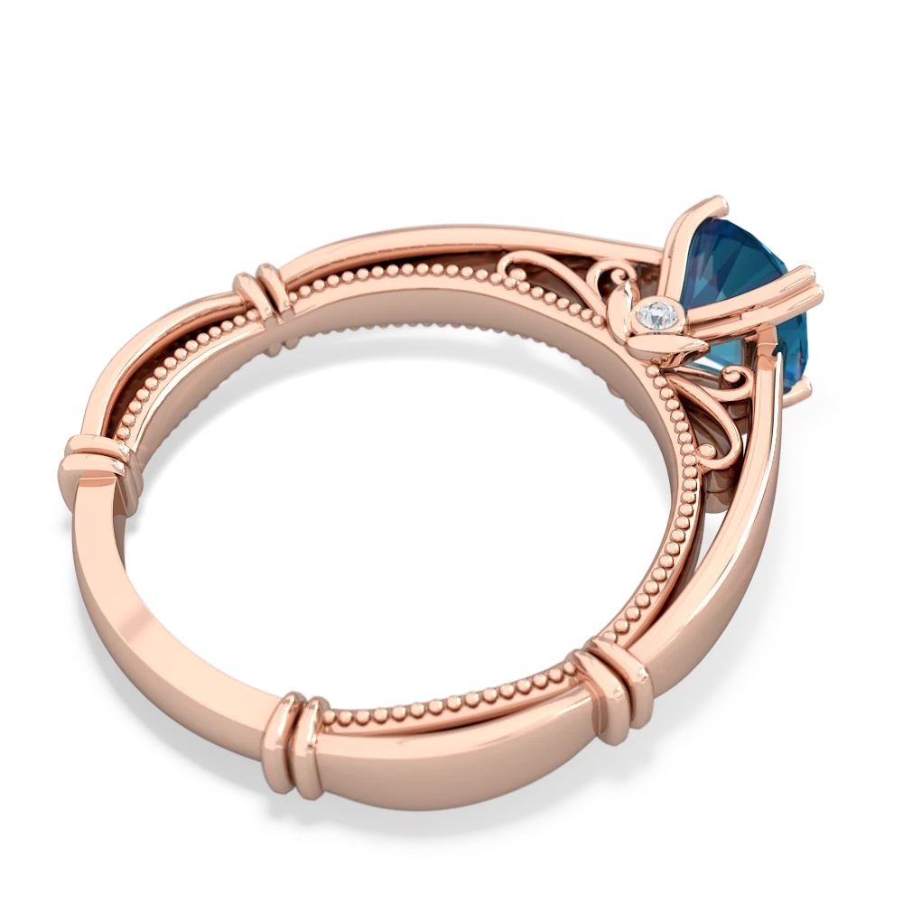 London Topaz Renaissance 14K Rose Gold ring R27806RD