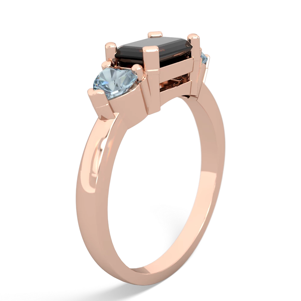 Onyx Three Stone 14K Rose Gold ring R5235