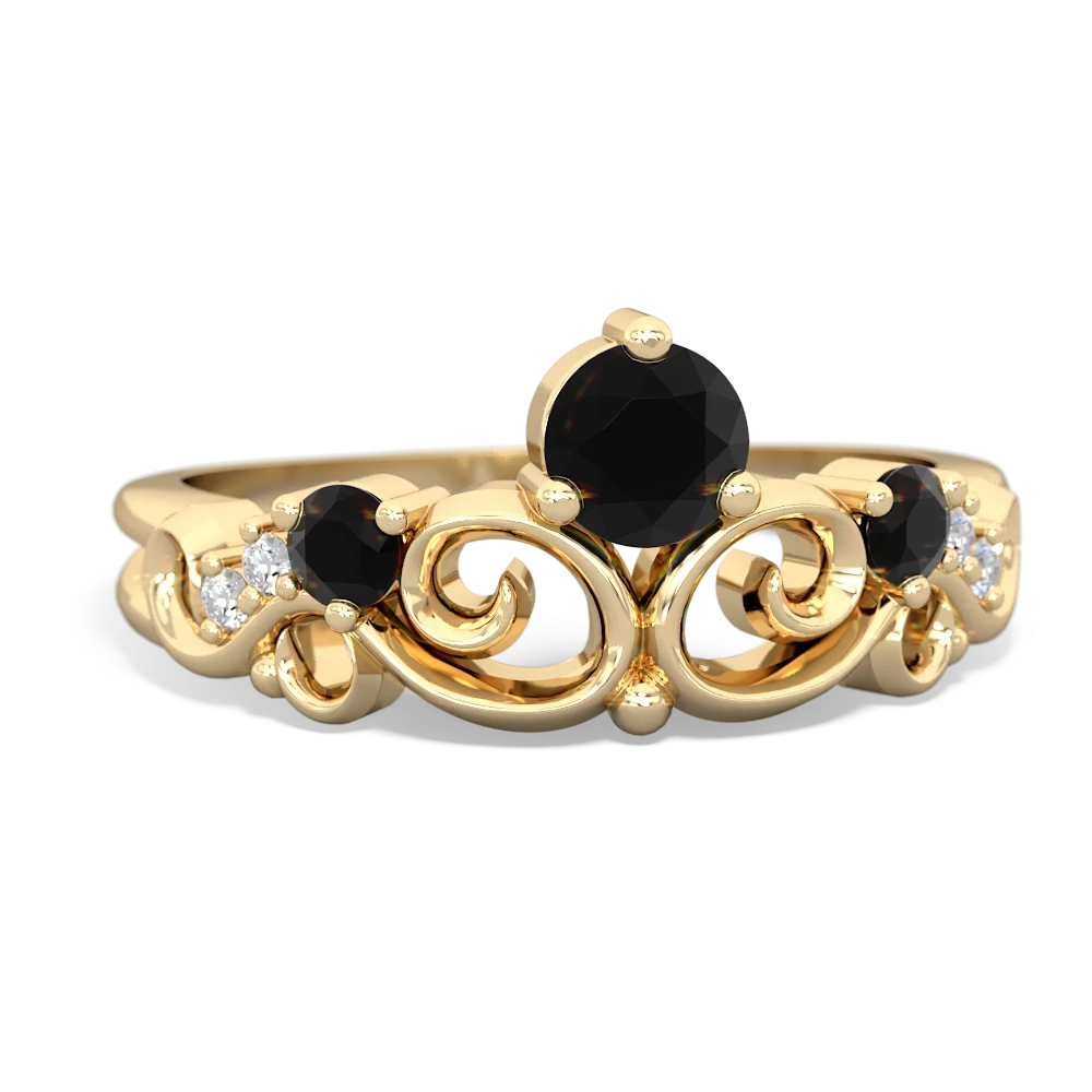 Alexandrite Crown Keepsake 14K Yellow Gold ring R5740