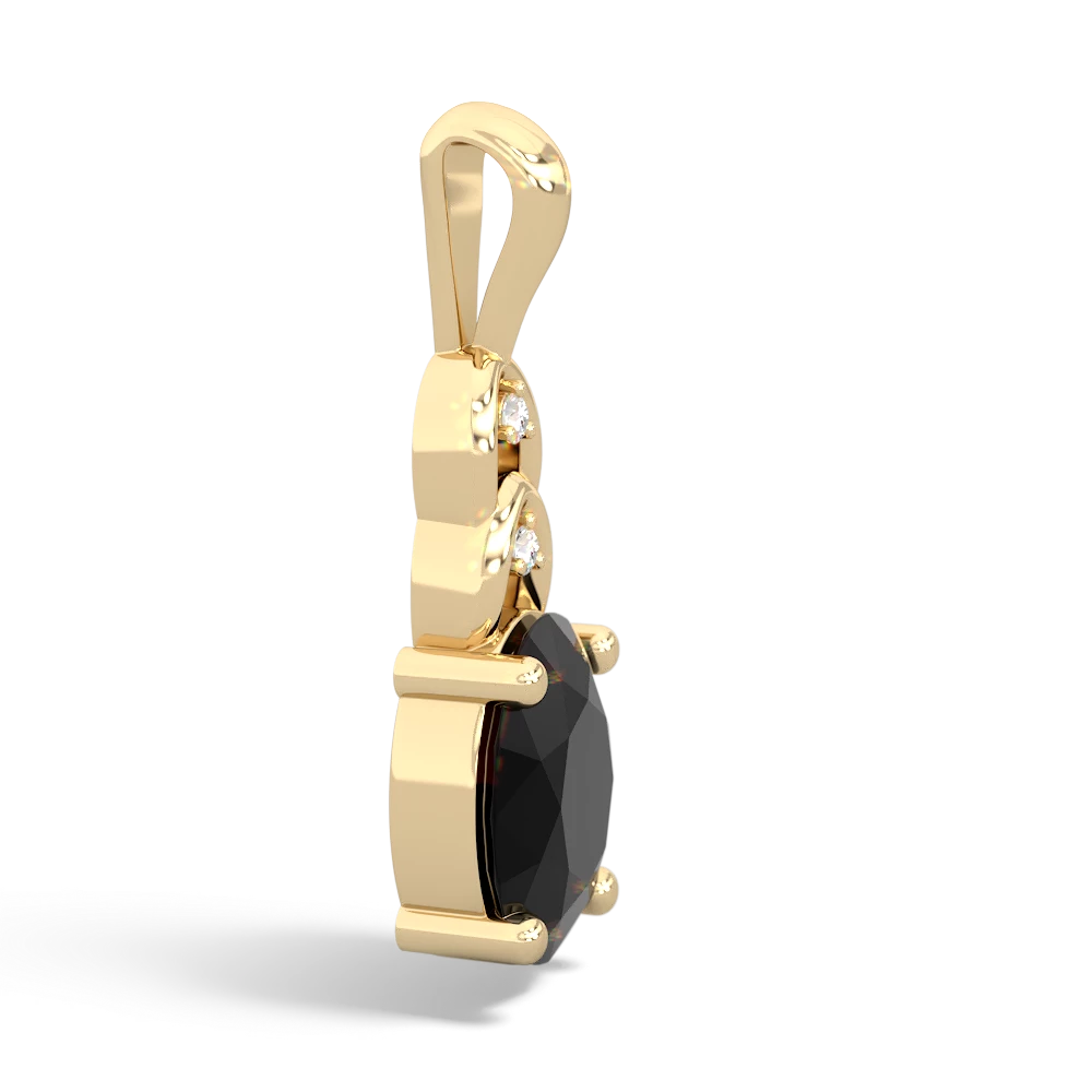 Onyx Links 14K Yellow Gold pendant P4032