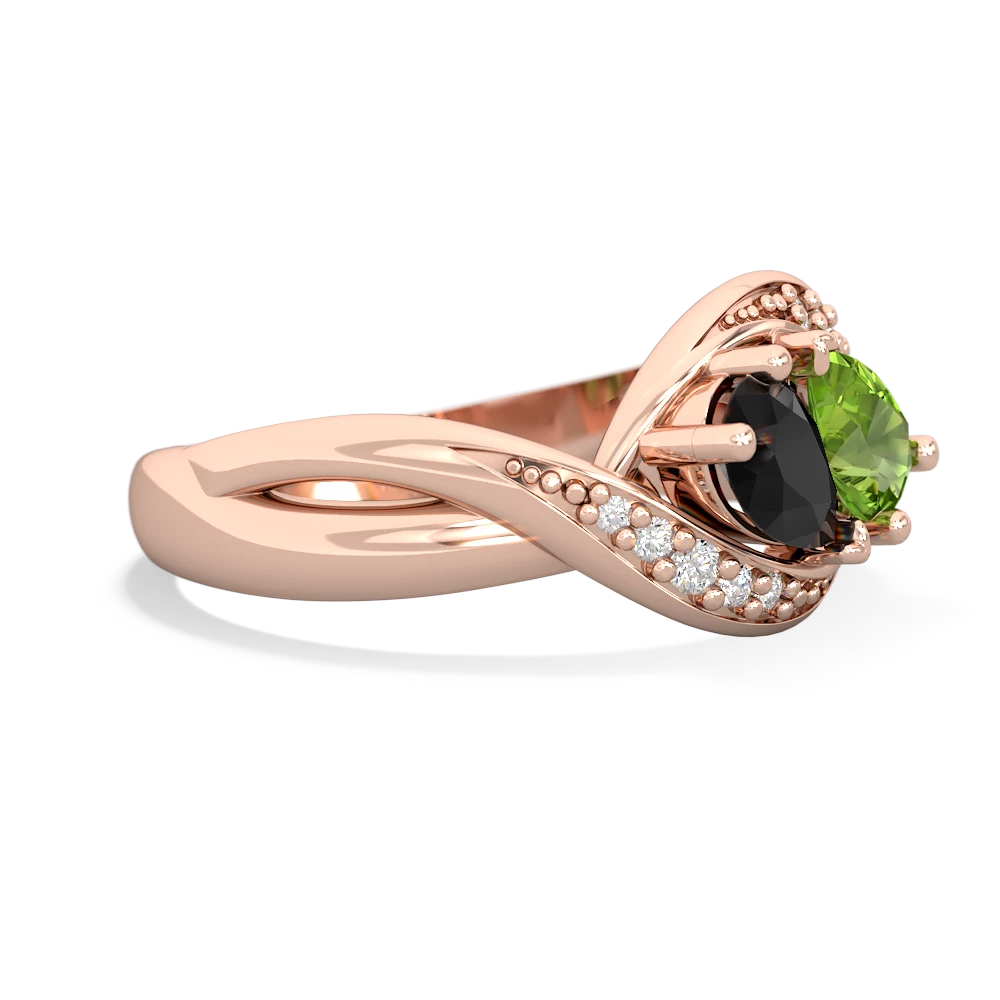 Onyx Summer Winds 14K Rose Gold ring R5342