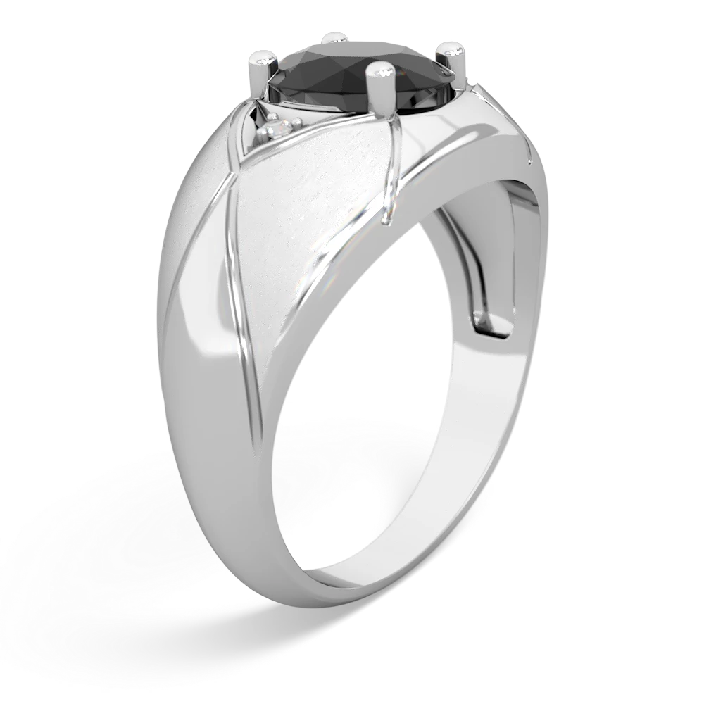 Onyx Men's Crossroads 14K White Gold ring R0361