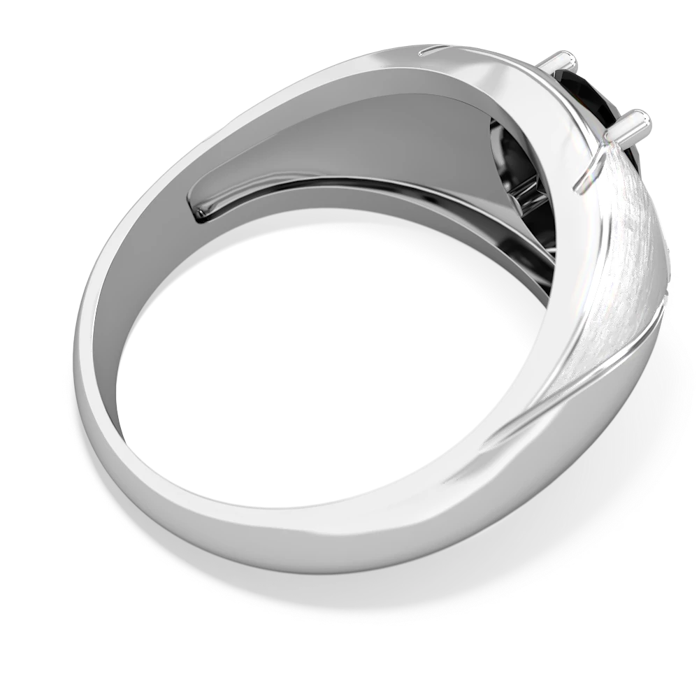 Onyx Men's Crossroads 14K White Gold ring R0361