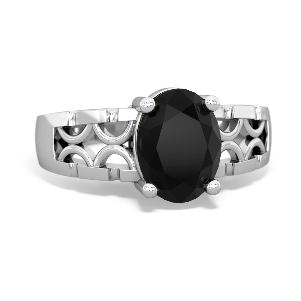 4mm, 6mm or 8mm Pure Black Ceramic Unisex Ring