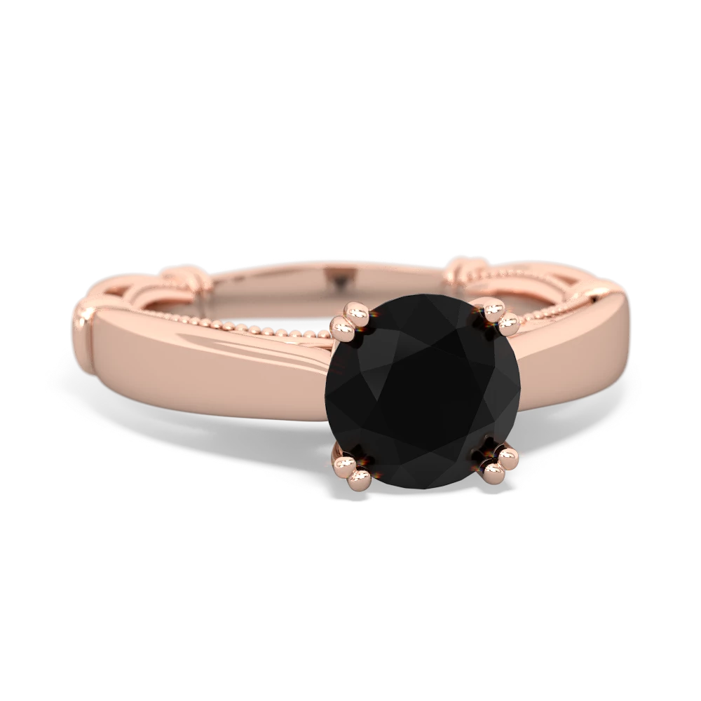 Onyx Renaissance 14K Rose Gold ring R27806RD