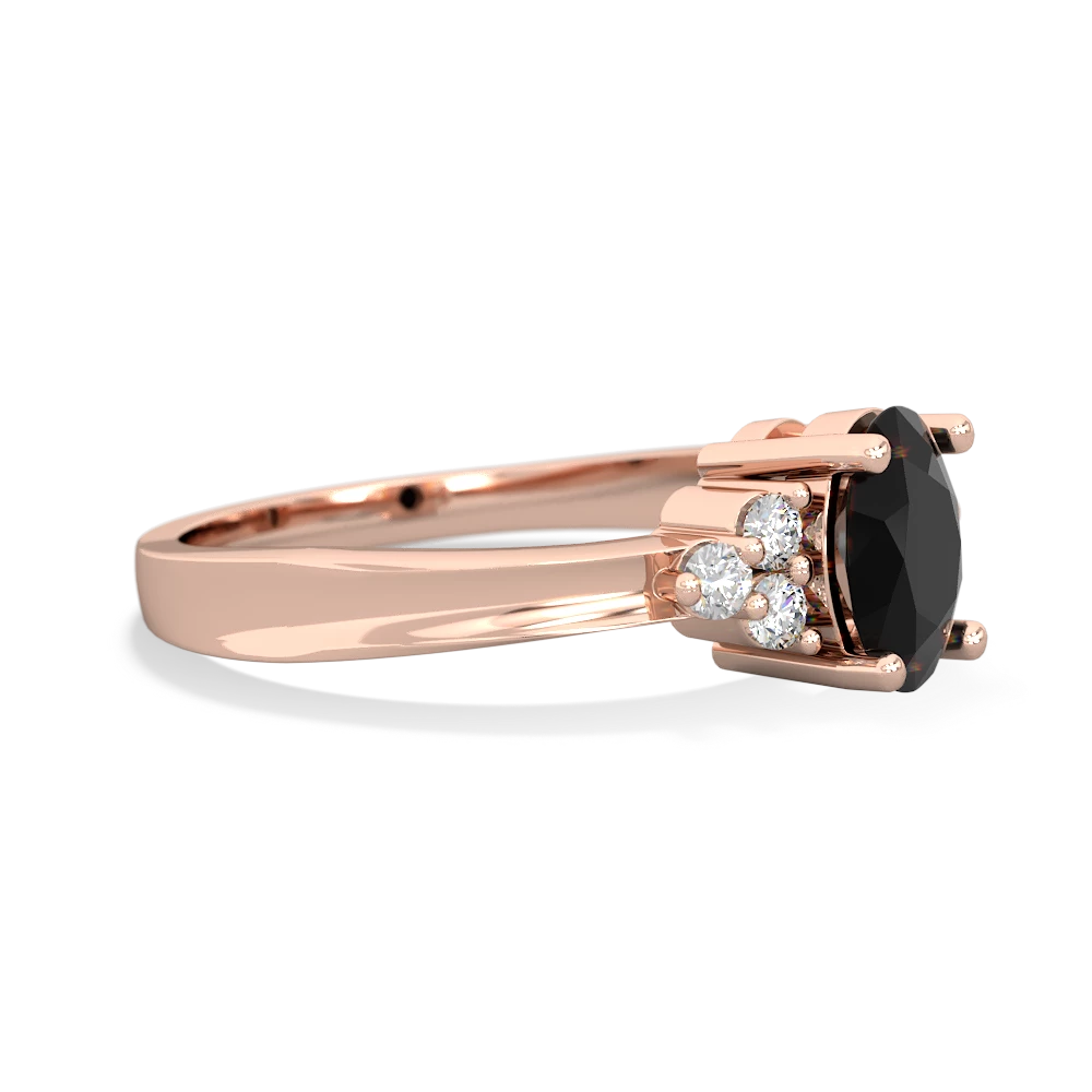 Onyx Simply Elegant 14K Rose Gold ring R2113