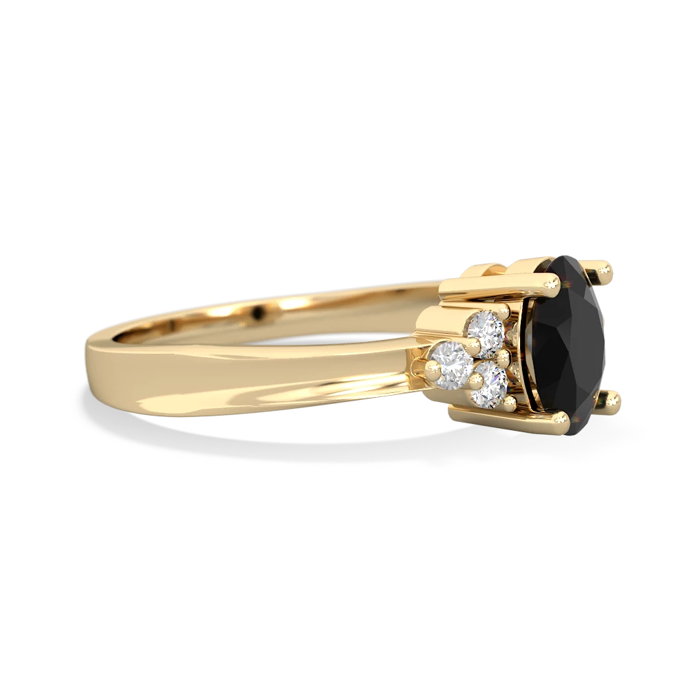 Onyx Simply Elegant 14K Yellow Gold ring R2113