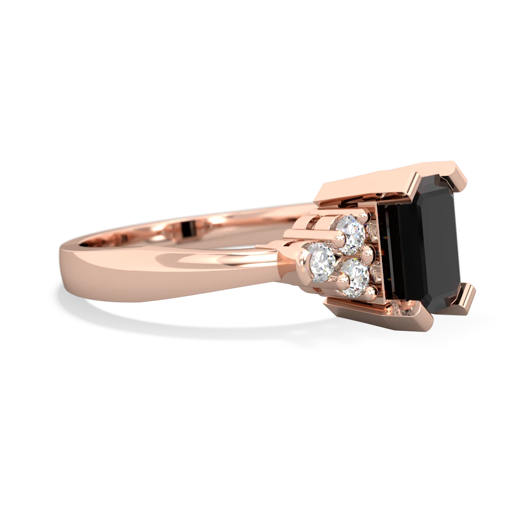 Onyx Timeless Classic 14K Rose Gold ring R2591