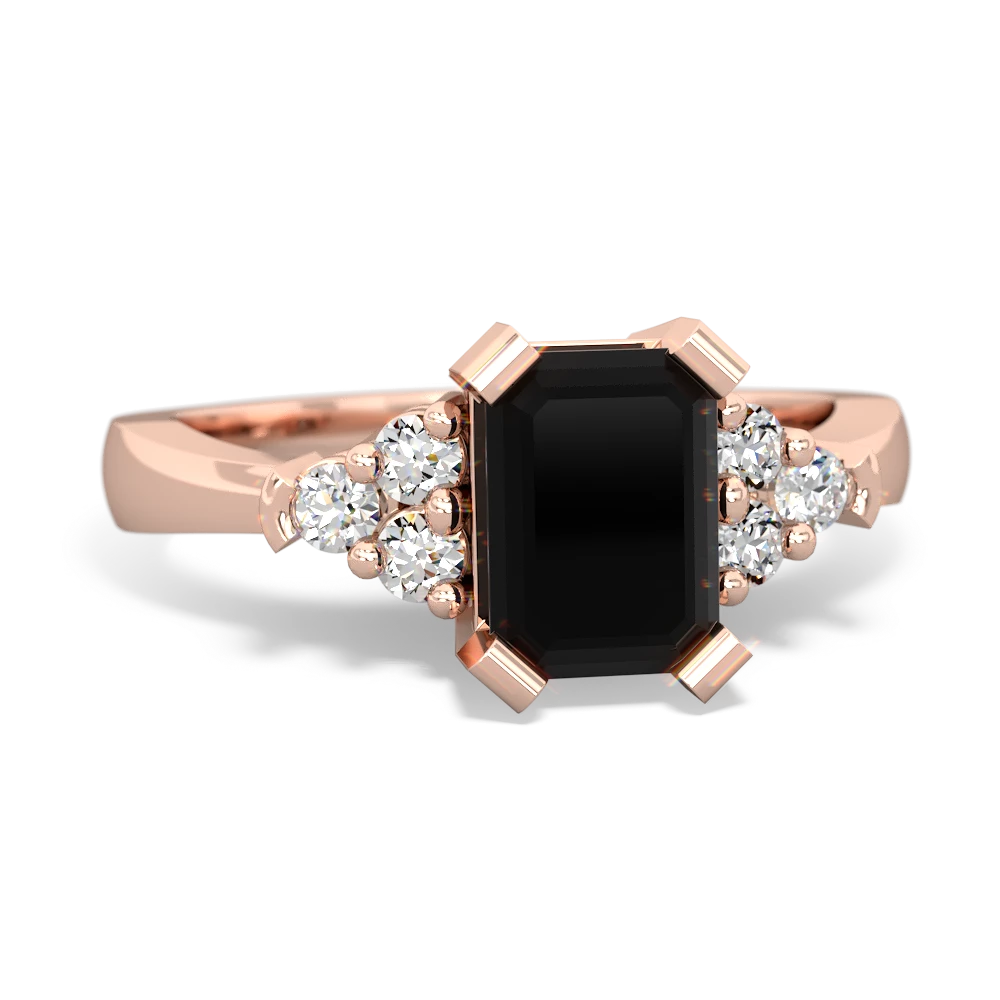 Onyx Timeless Classic 14K Rose Gold ring R2591