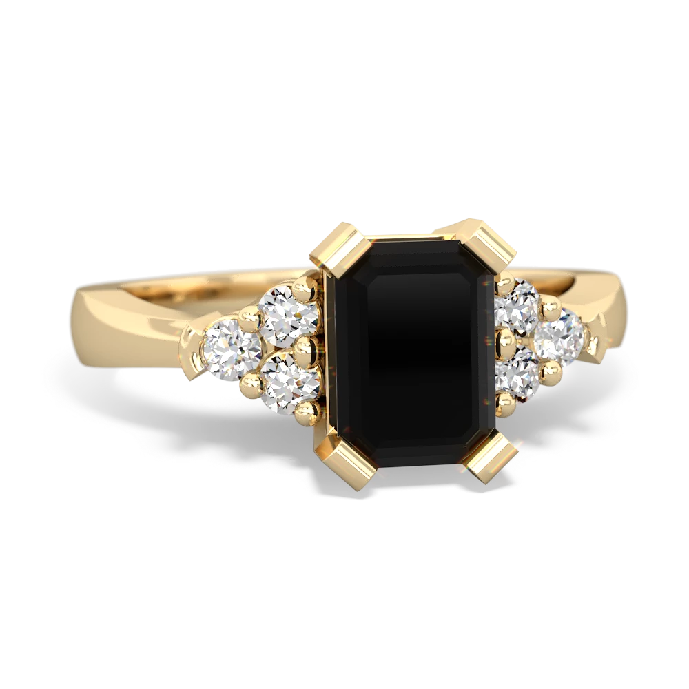 Onyx Timeless Classic 14K Yellow Gold ring R2591