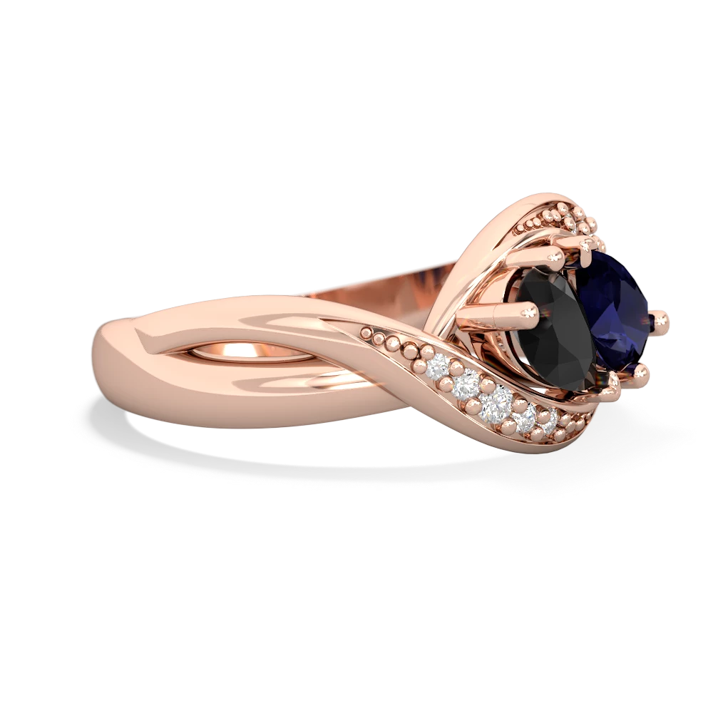 Onyx Summer Winds 14K Rose Gold ring R5342