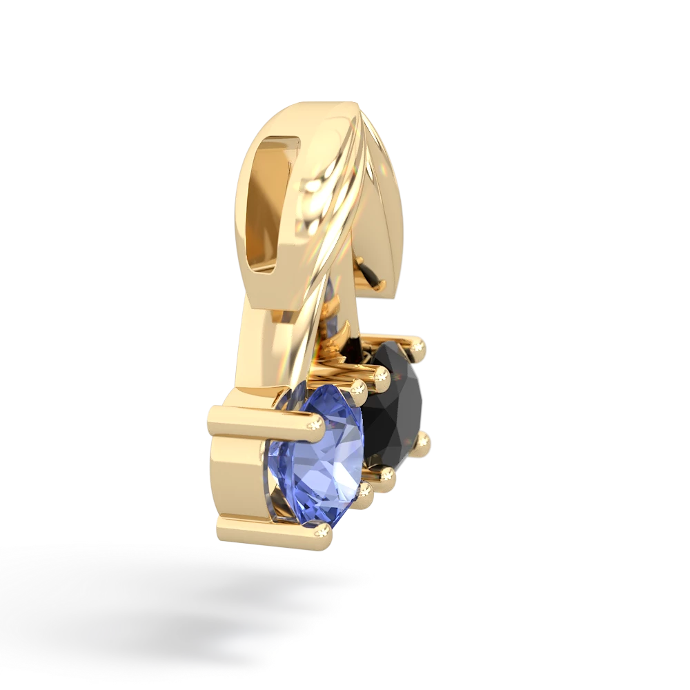 Onyx Sweet Cherries 14K Yellow Gold pendant P7001