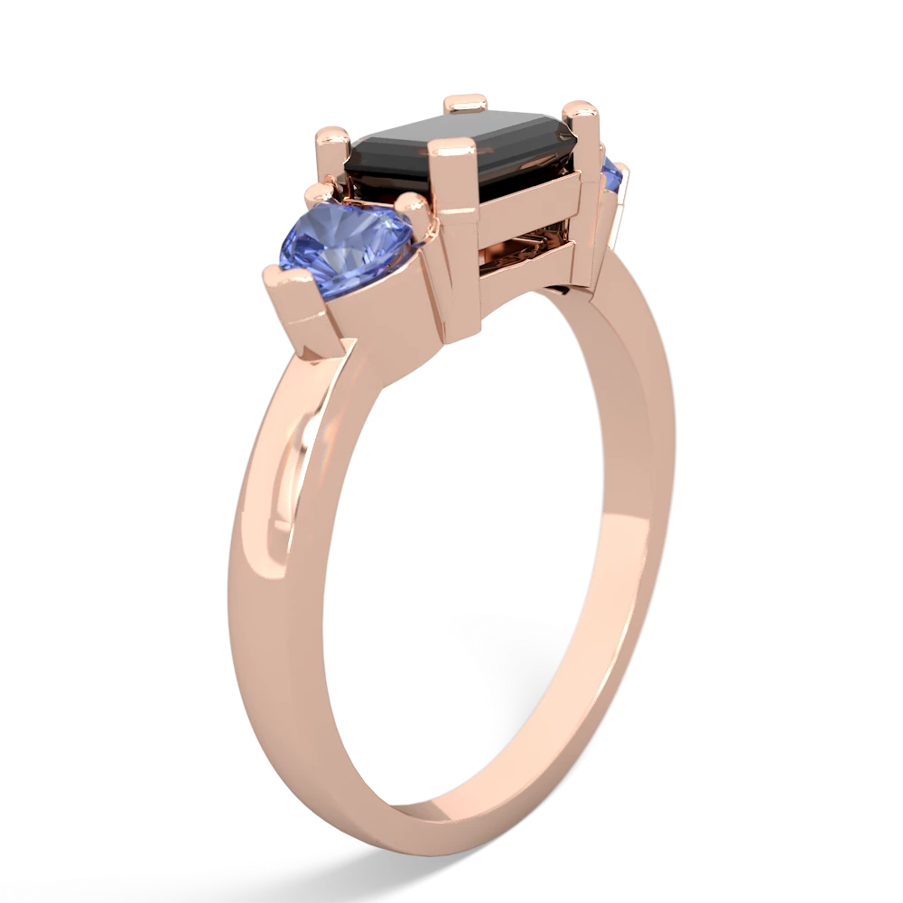 Onyx Three Stone 14K Rose Gold ring R5235