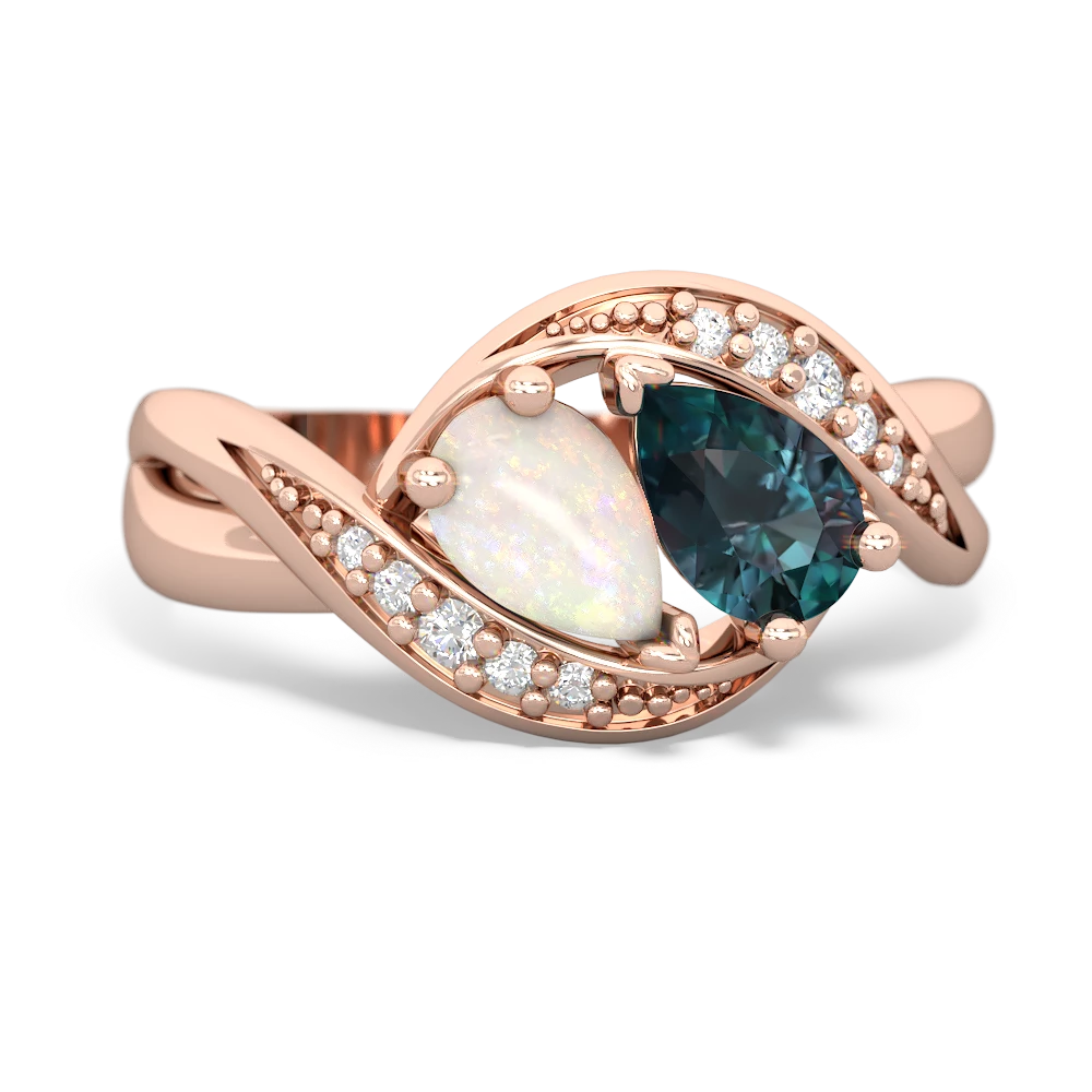 Opal Summer Winds 14K Rose Gold ring R5342