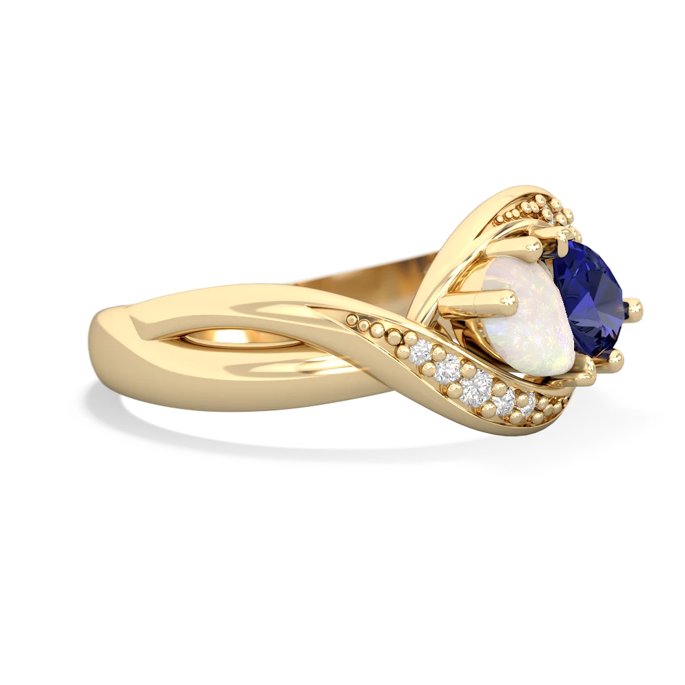 Opal Summer Winds 14K Yellow Gold ring R5342