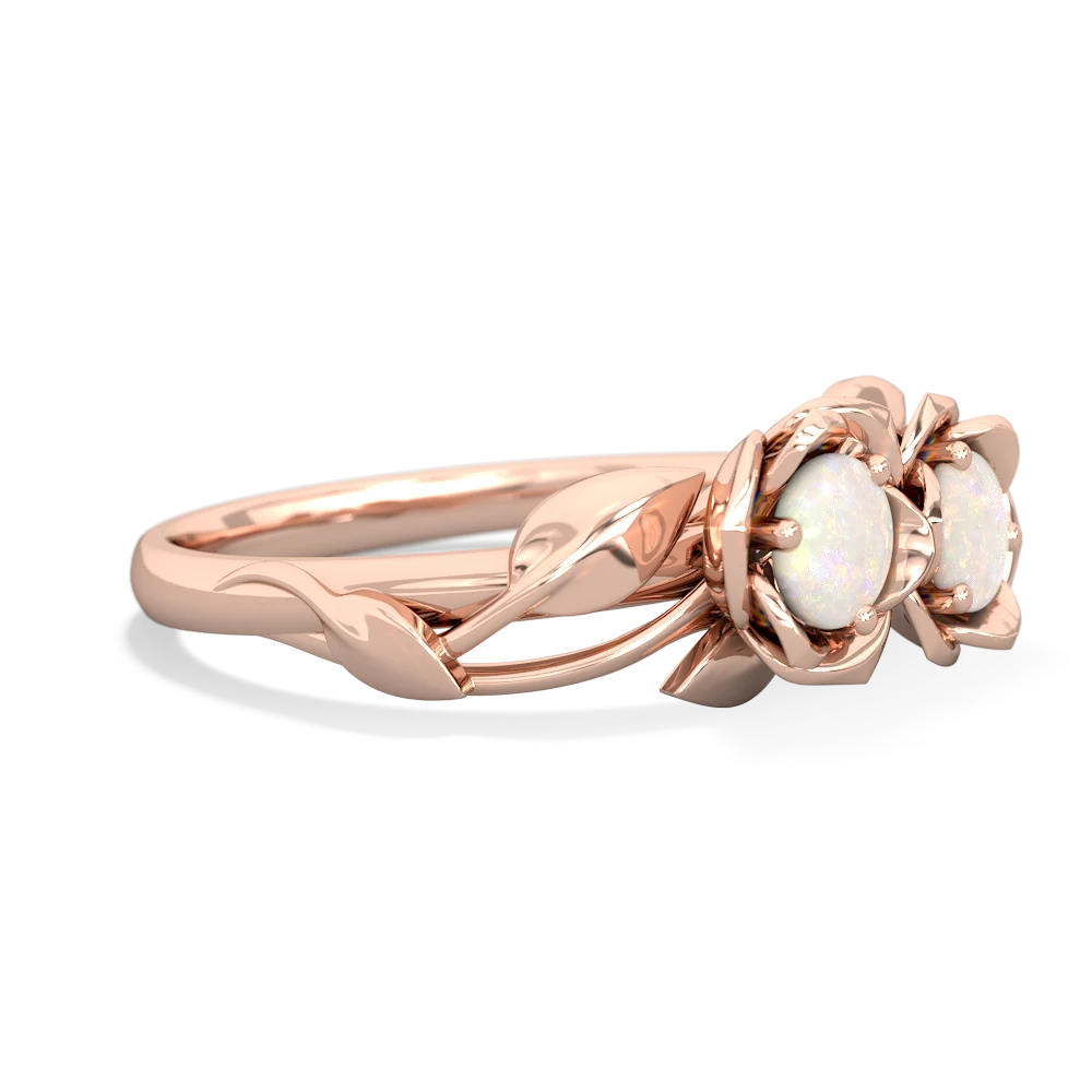 Opal Rose Garden 14K Rose Gold ring R5510