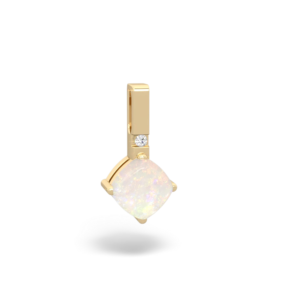 Opal Simply Elegant 14K Yellow Gold pendant P2489