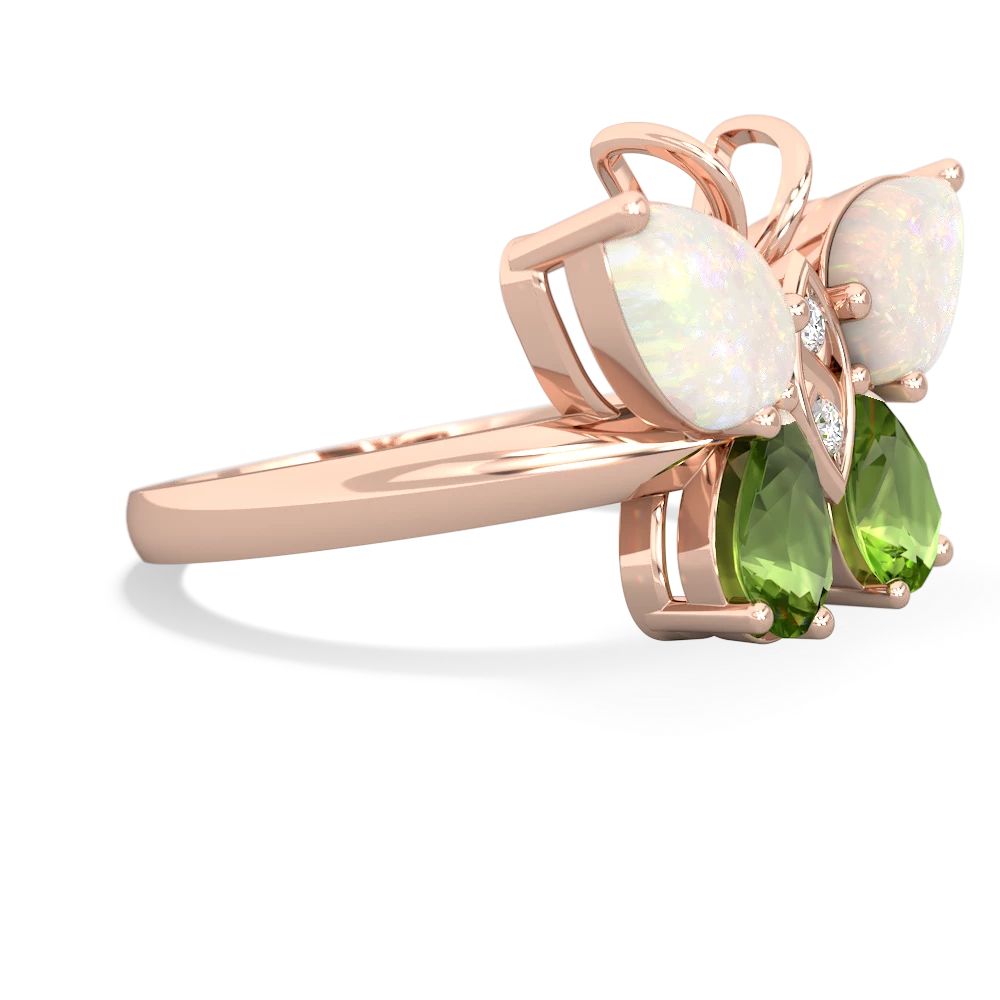 Opal Butterfly 14K Rose Gold ring R2215