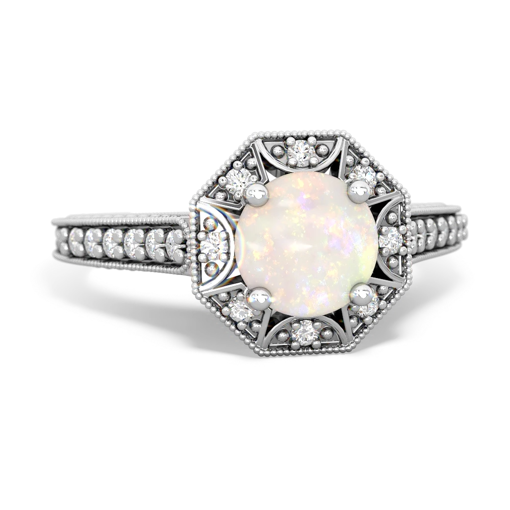 Opal on sale starburst ring