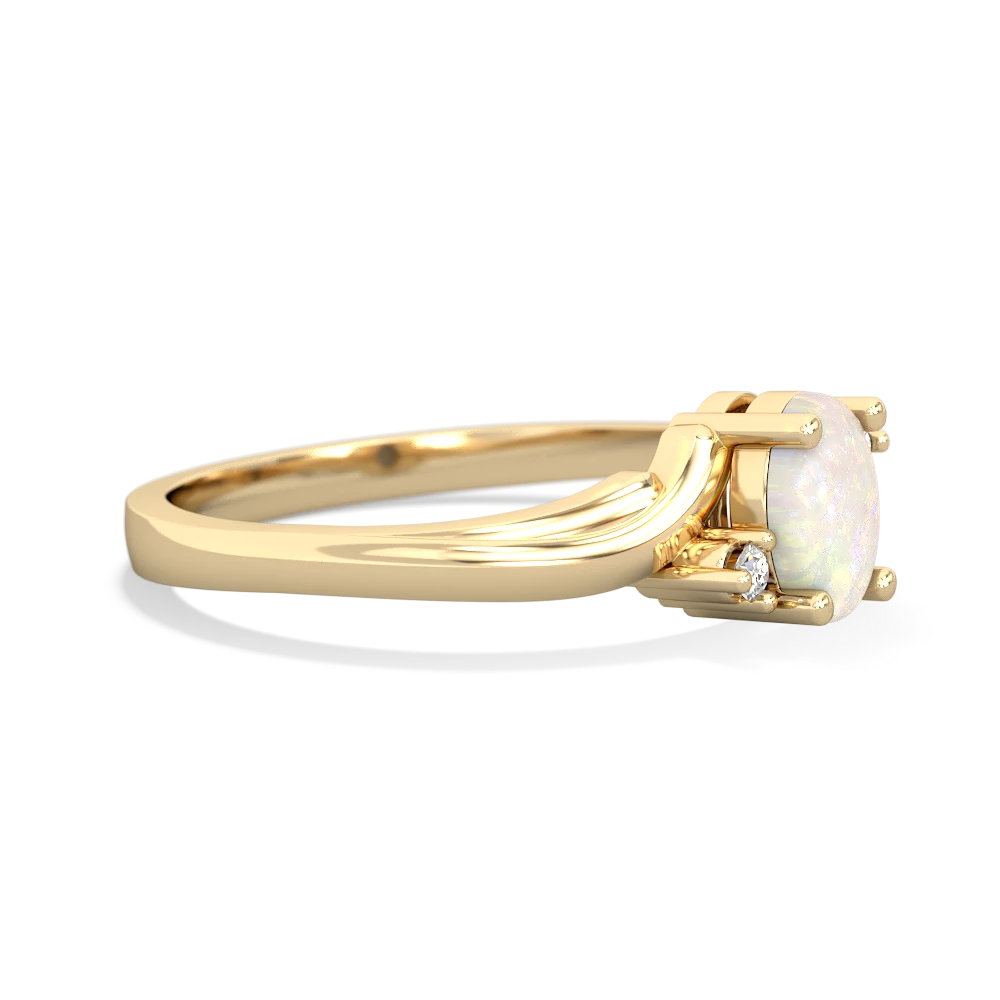 Opal Elegant Swirl 14K Yellow Gold ring R2173