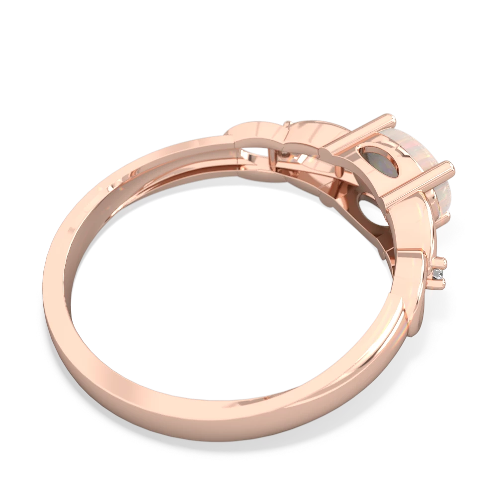 Opal Links 14K Rose Gold ring R4032