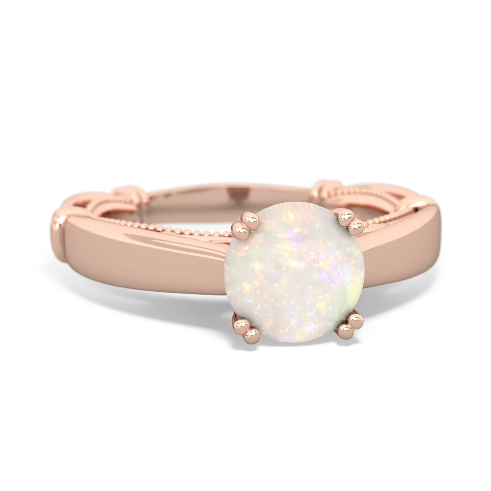 Opal Renaissance 14K Rose Gold ring R27806RD