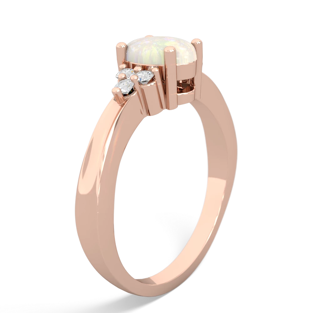 Opal Simply Elegant 14K Rose Gold ring R2113