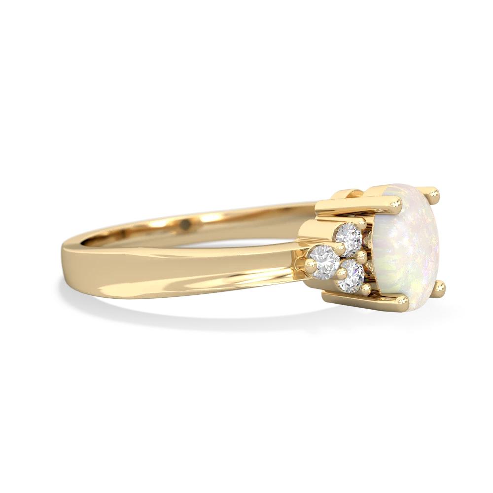 Opal Simply Elegant 14K Yellow Gold ring R2113