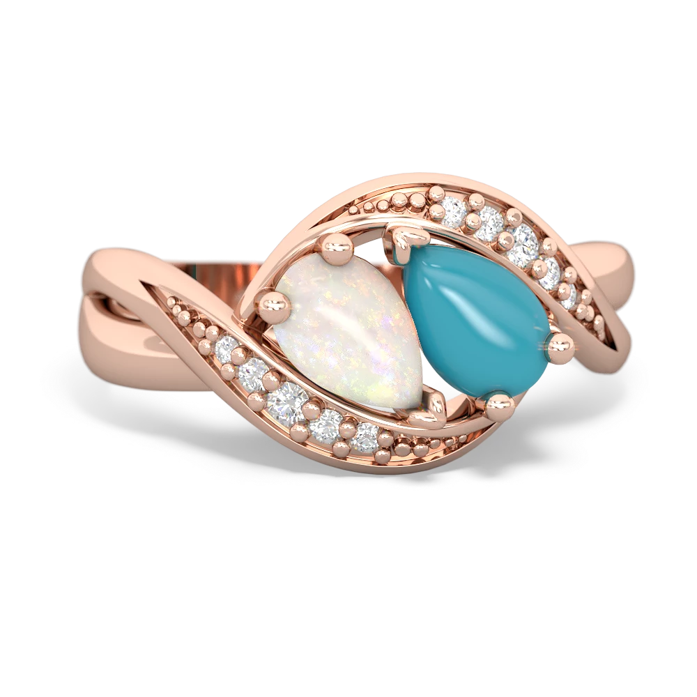 Opal Summer Winds 14K Rose Gold ring R5342