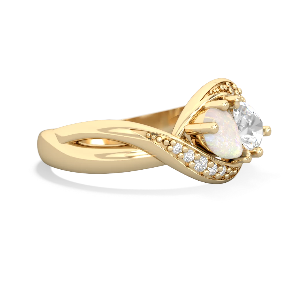 Opal Summer Winds 14K Yellow Gold ring R5342