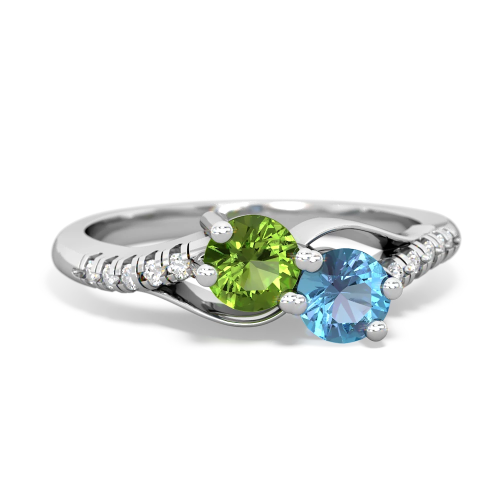 Peridot cheap and topaz