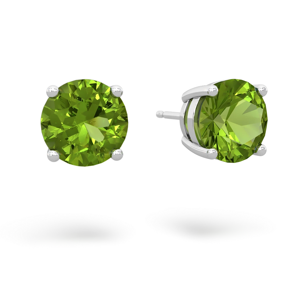 Regular Round Bella Rhodium-plated Peridot Earrings Made With Genuine  SWAROVSKI Crystals - Etsy | Peridot earrings, Peridot, Rhodium plated