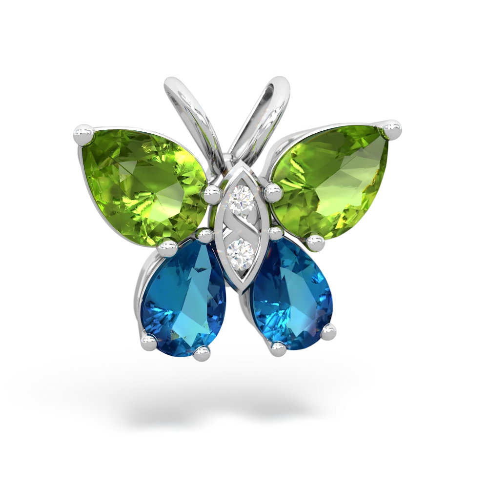 Oskani | Jewelry | Butterfly Flower Birthstone Necklace For Women | Poshmark