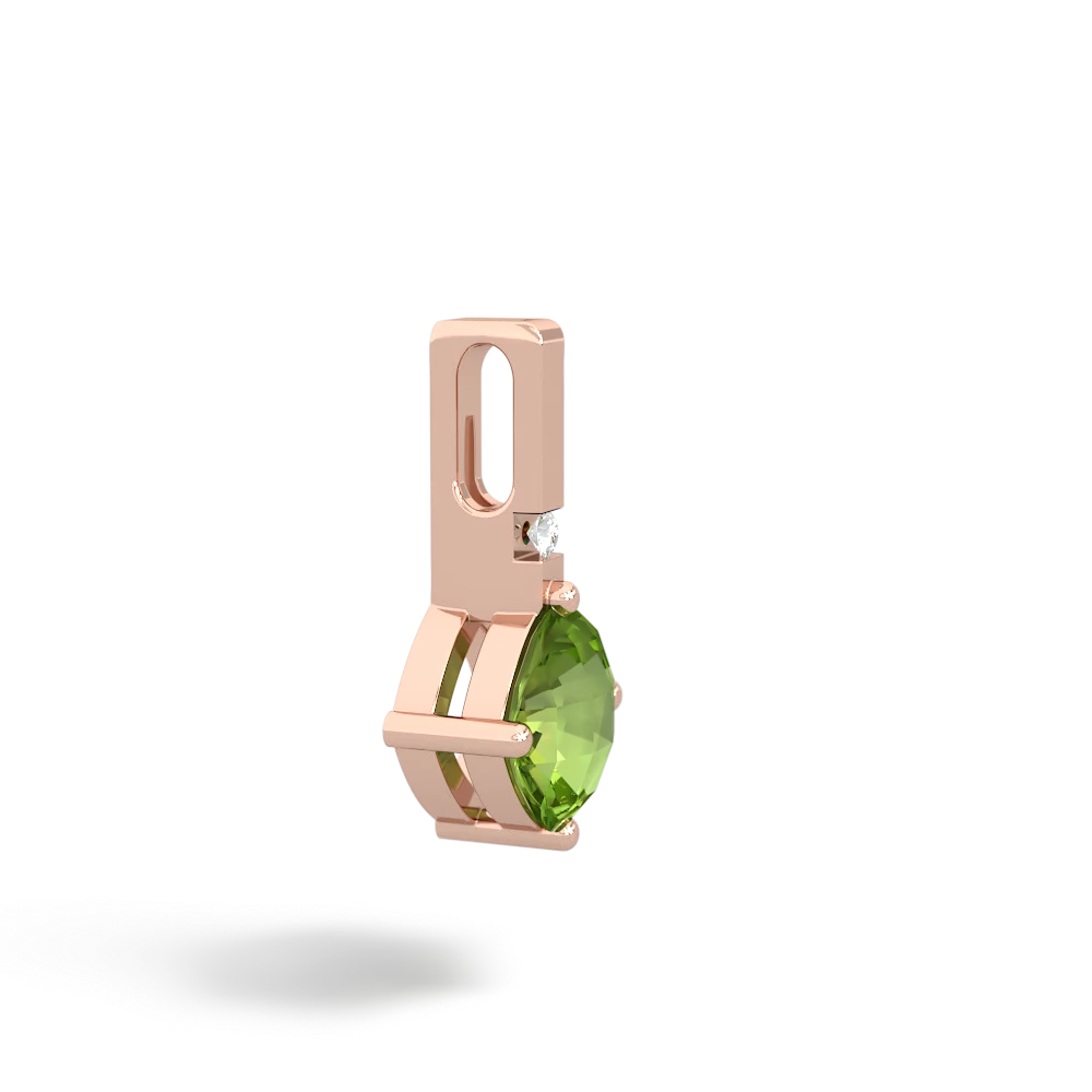 Peridot Simply Elegant 14K Rose Gold pendant P2489