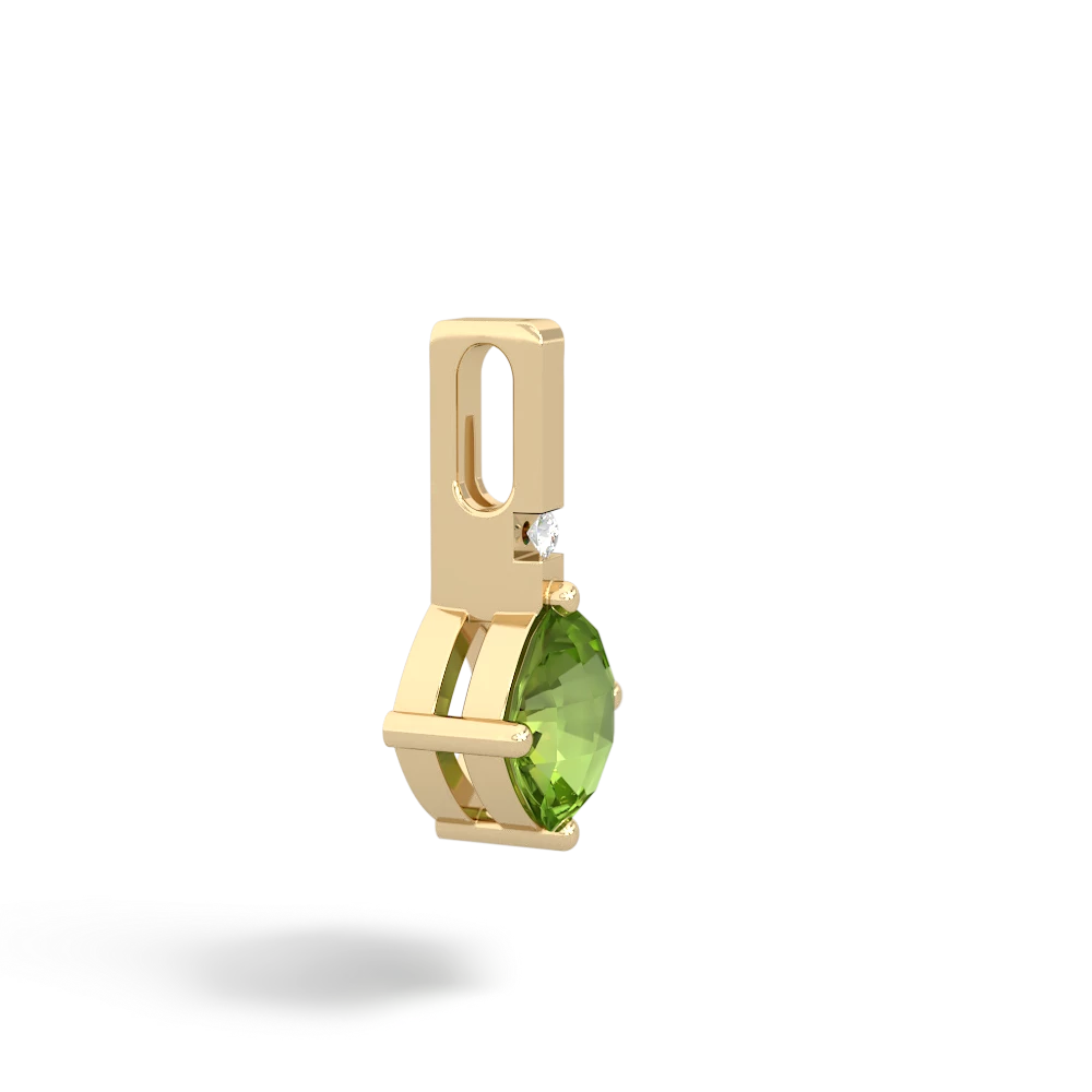 Peridot Simply Elegant 14K Yellow Gold pendant P2489