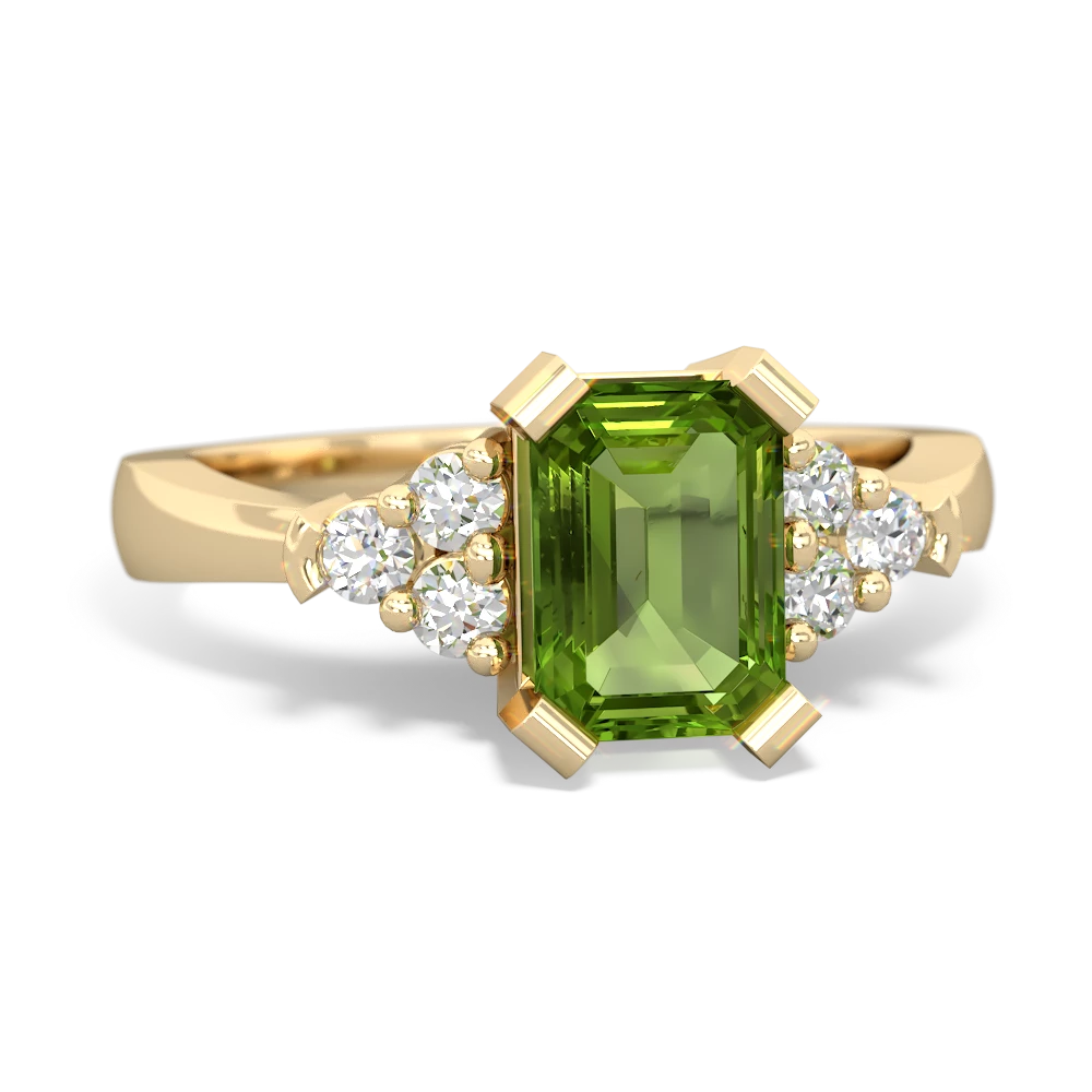 Peridot Timeless Classic 14K Yellow Gold ring R2591