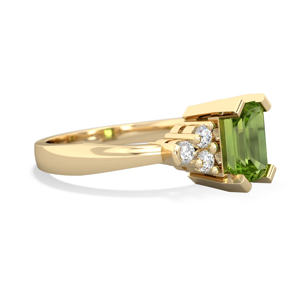 Peridot Timeless Classic 14K Yellow Gold ring R2591