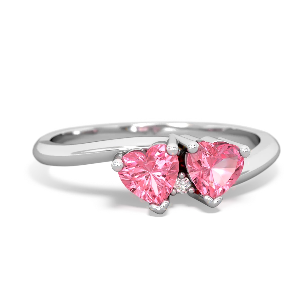 Pink heart store promise ring