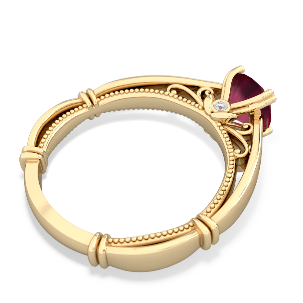 Ruby Renaissance 14K Yellow Gold ring R27806RD