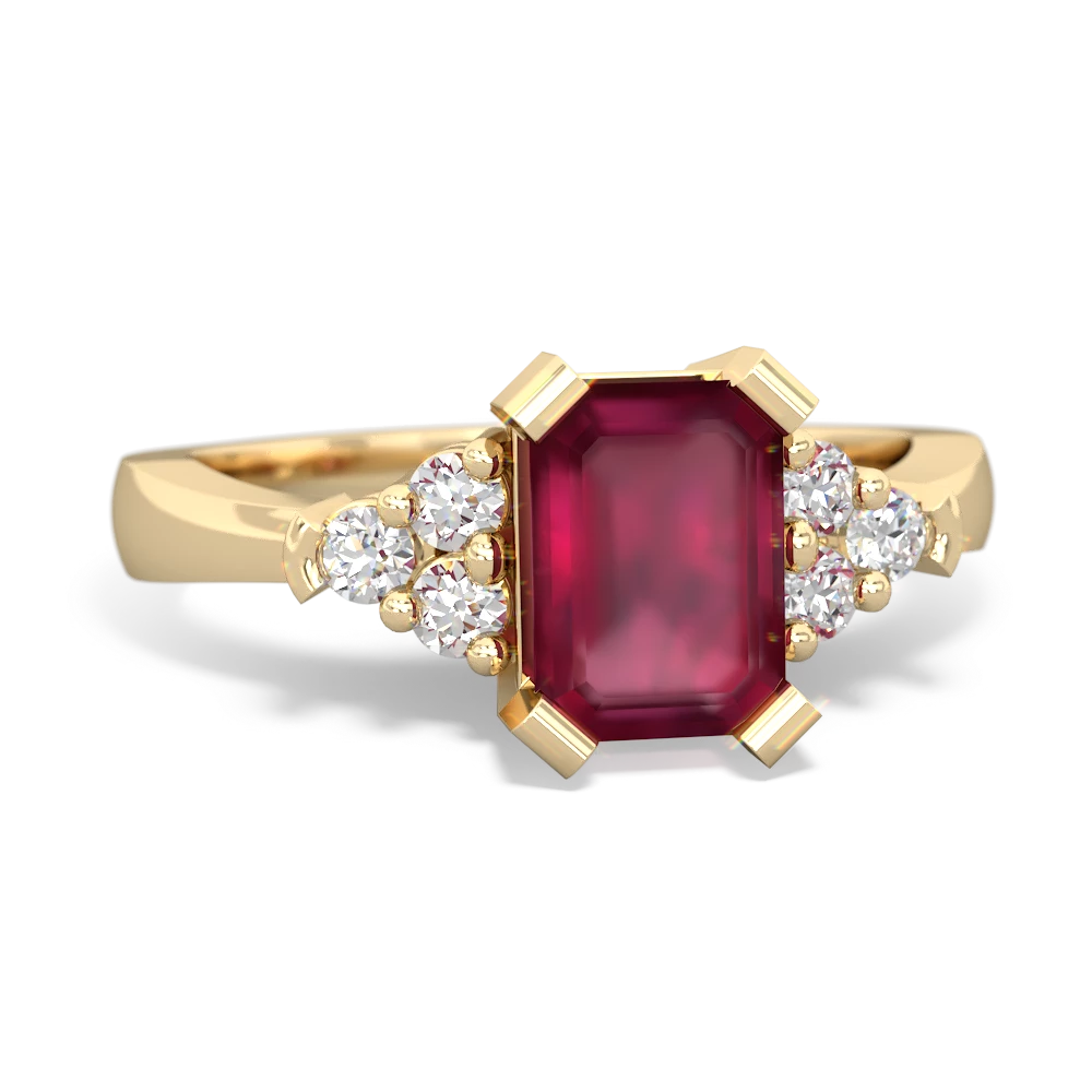 Ruby Timeless Classic 14K Yellow Gold ring R2591