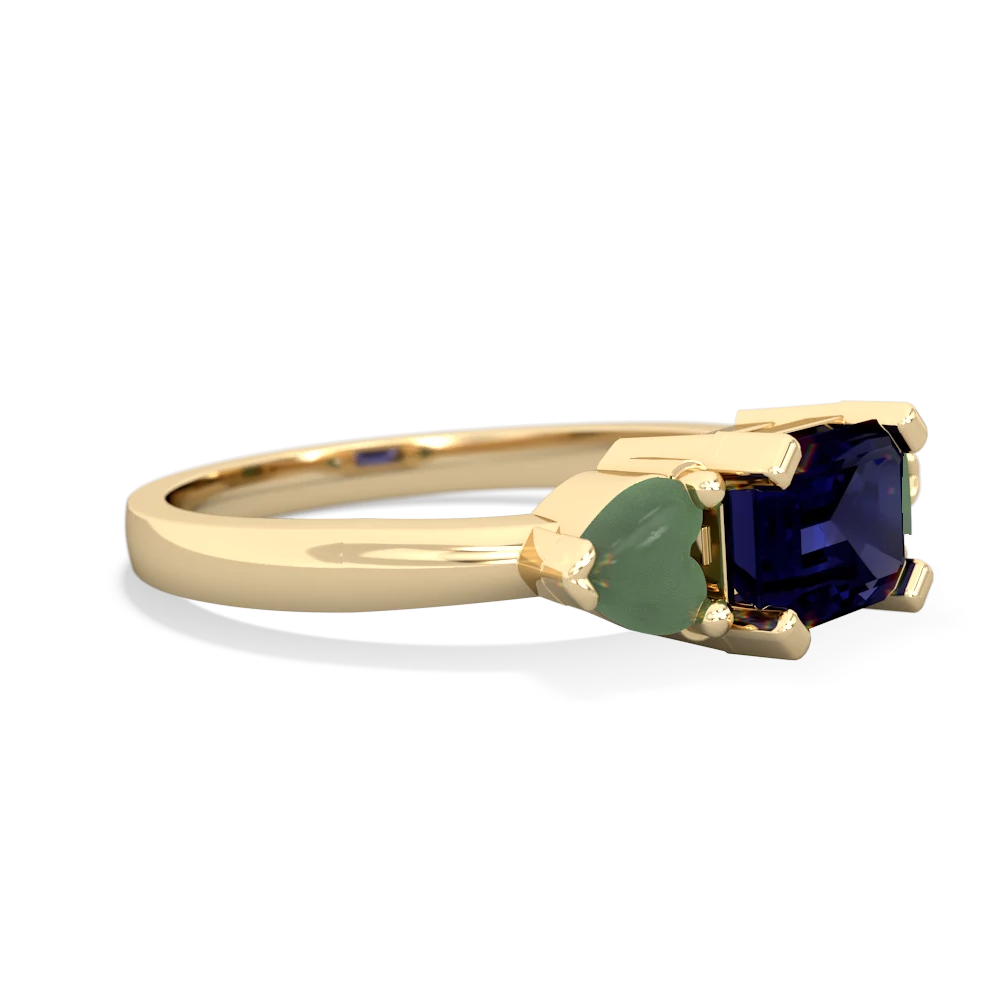 Sapphire Three Stone 14K Yellow Gold ring R5235