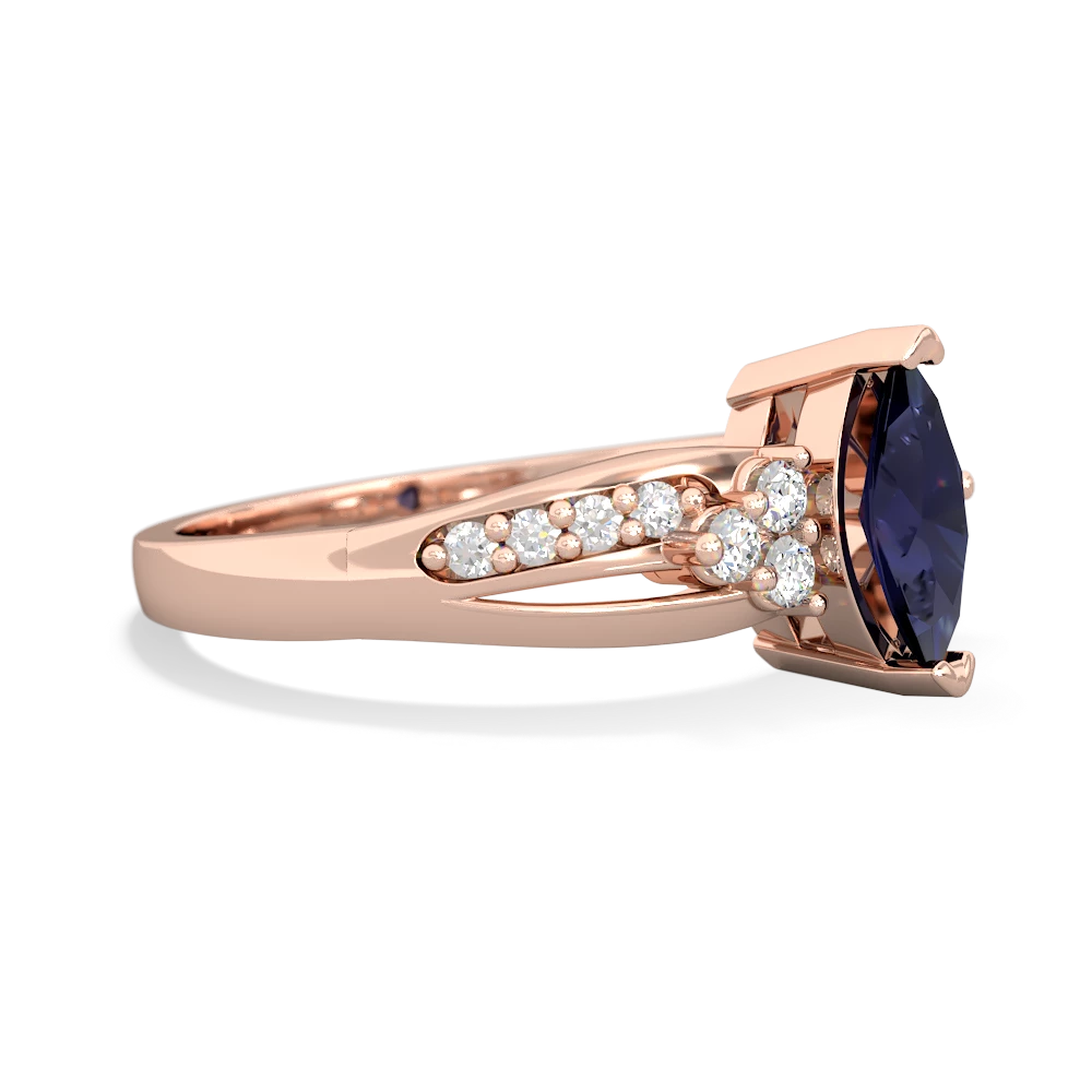 Sapphire Royal Marquise 14K Rose Gold ring R2343