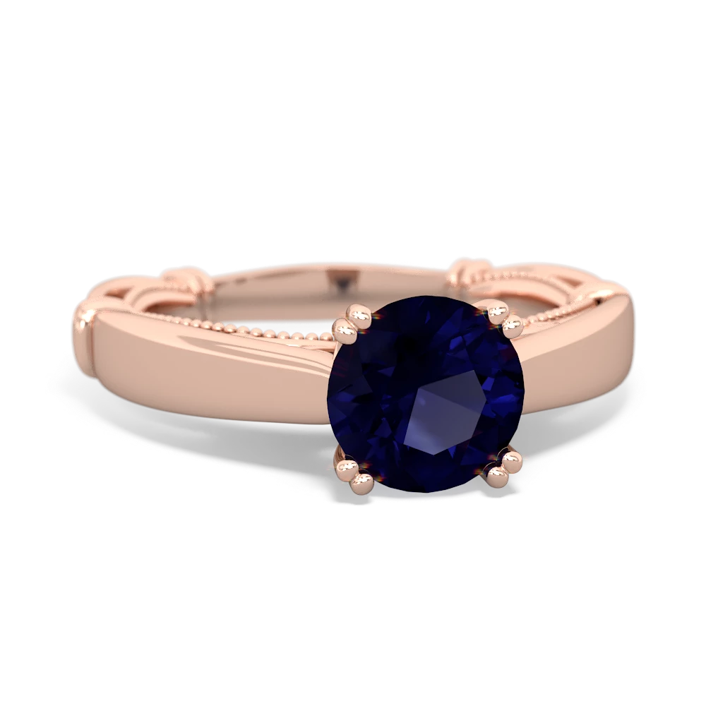 Sapphire Renaissance 14K Rose Gold ring R27806RD