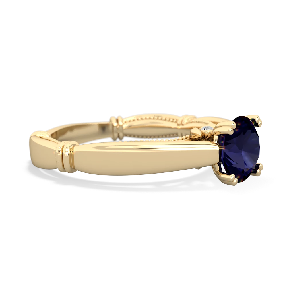 Sapphire Renaissance 14K Yellow Gold ring R27806RD