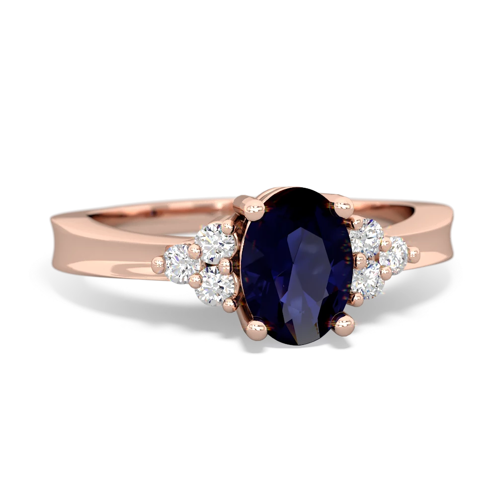 Sapphire Simply Elegant 14K Rose Gold ring R2113