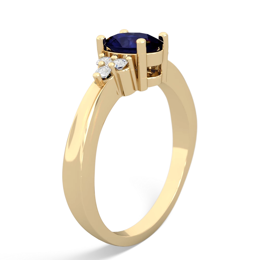 Sapphire Simply Elegant 14K Yellow Gold ring R2113