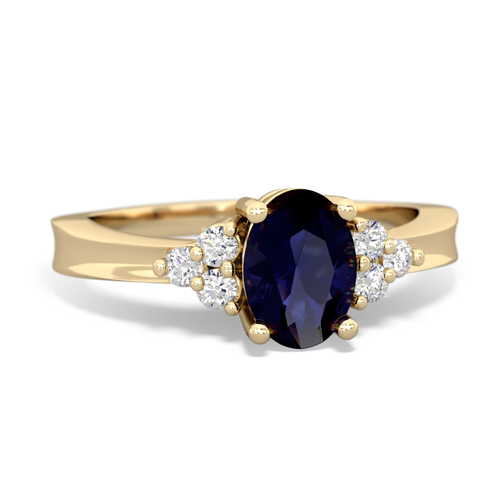 Sapphire Simply Elegant 14K Yellow Gold ring R2113